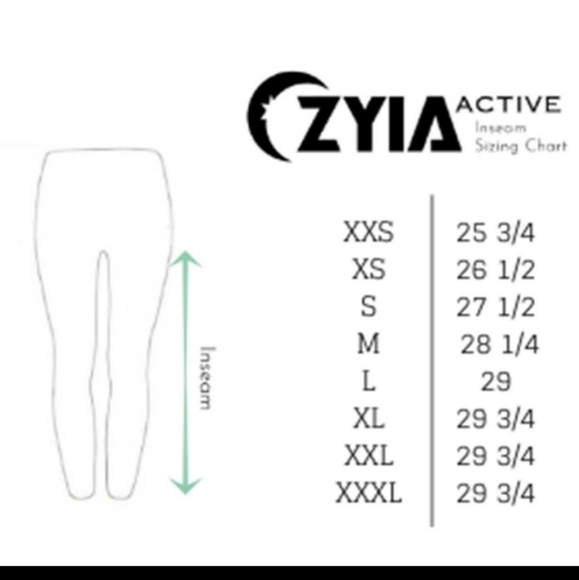 Zyia Navy Everywhere pants Size Medium - Picture 8 of 8